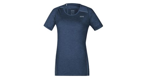 Maillot manches courtes femme gore r3 bleu