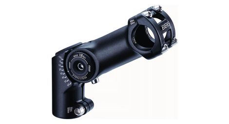 Bbb highfix adjustable stem 25.4 mm black