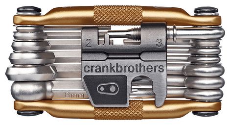 Crankbrothers multi-tool m19 19 funzioni gold