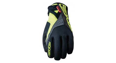 Gants five gloves wp-warm noir / jaune