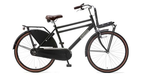 Velo enfant popal daily dutch basic 26 pouces noir mat