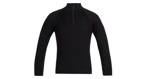 T shirt thermique manches longues enfant icebreaker tech half zip 260
