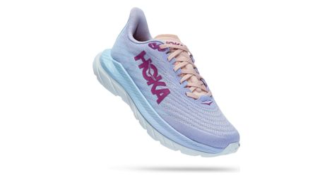 Chaussures Running Hoka Mach 5 Violet Bleu Femme