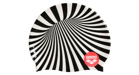 Arena print 2 badmuts zwart wit