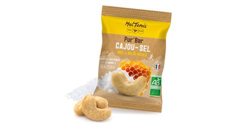 Meltonic Pur'Bar Barretta energetica agli anacardi/sale/miele/pappa reale 50g