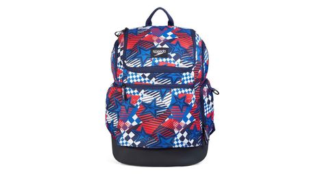 Mochila speedo teamster 2.0 35l azul y roja