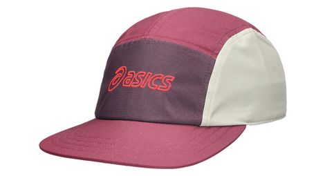 Asics 5-Panel-Kappe, rot