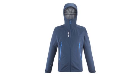 millet seneca gore tex 3l waterproof jacket blue