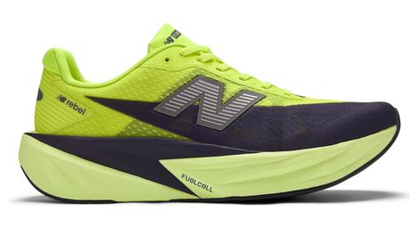 Zapatillas de running New Balance FuelCell Rebel v5 amarillas/azules para hombre