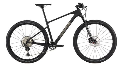 Btt rígida cannondale scalpel ht carbono 3 shimano slx xt 12s 29'' 2023 negro s / 154-162 cm