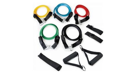 Ensemble d elastiques d entrainement softee