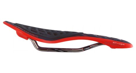 Selle tioga spyder stratum titane noir rouge