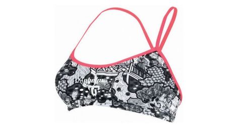 Haut de maillot de bain 2 pieces femme michael phelps kokeshi 2 noir rose