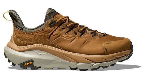 Botas de montaña hoka kaha 2 low gtx marron sable para hombre