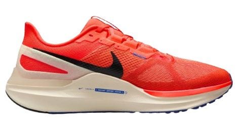 Chaussures running nike structure 25 orange blanc homme