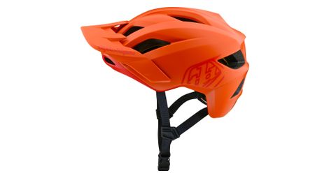Troy lee designs flowline mips orange mtb casco