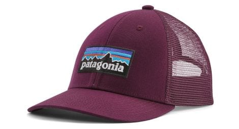 Gorra unisex patagonia p-6 logo lopro trucker purple