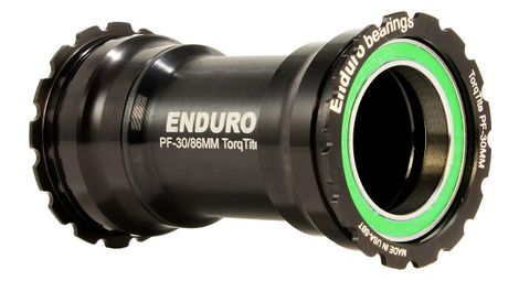 Enduro Bearings TorqTite BB386 Tretlagergehäuse für 30 mm Schwarz