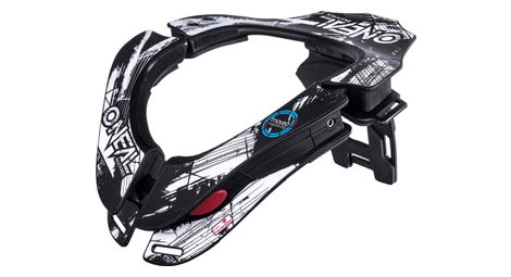 O'Neal Tron Neckbrace Black White