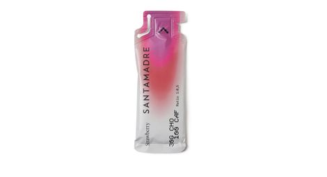 Gel énergétique santa madre caféine fraise - 50ml