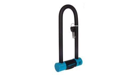 Candado en u neatt d-lock sra 16 mm negro / azul