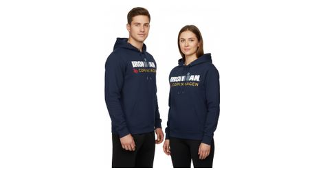 Felpa con cappuccio Ironman Copenhagen Navy