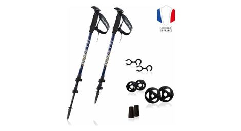 Bâtons de randonnée réglables - altitude marine -aluminium