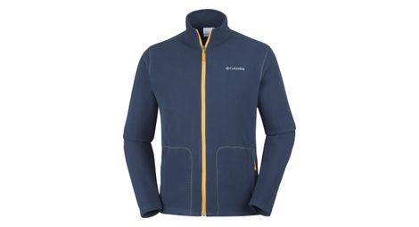 Columbia fast trek light fleece-fleece mit durchgehendem reißverschluss blau herren l