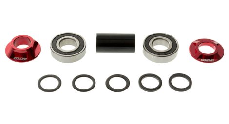 Colony boitier de pédalier mid rouge