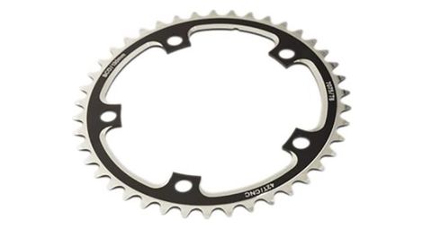 Plateau route diam 130 inter 42dts noir alu cnc