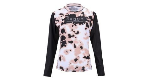 Maillot femme kenny elite dye noir blanc