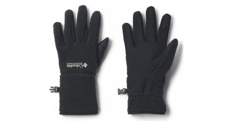 Gants en polaire femme columbia helvetia ii noir