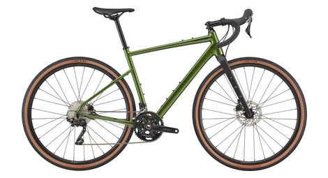 gravel bike cannondale topstone 2 shimano grx 10s 700mm green