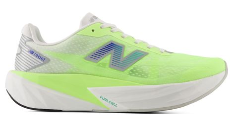 Zapatillas de running New Balance FuelCell Rebel v5 amarillas/blancas para hombre