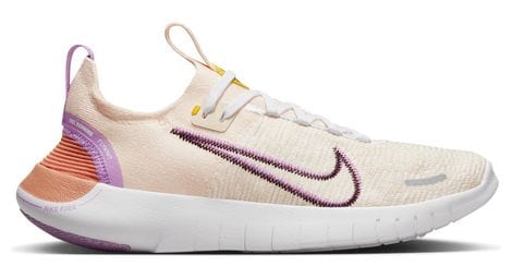 Damen running schuhe nike free run fkyknit next nature coral violet 40