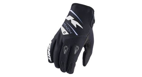 Guantes largos infantiles kenny track negro