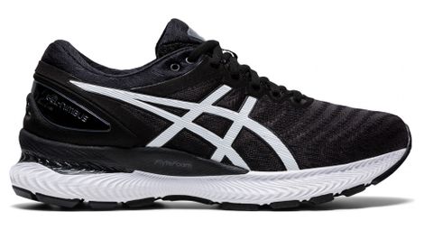 Asics gel nimbus 22 noir blanc femme