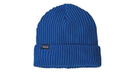 Bonnet patagonia fishermans rolled beanie bleu