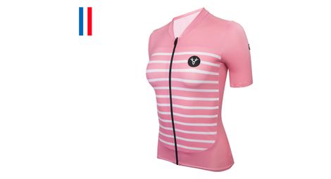 lebram ventoux salmon women 39 s short sleeve jersey adjusted cut