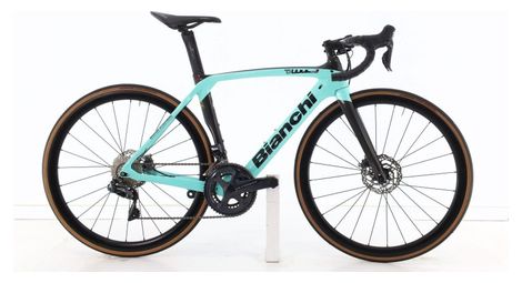 Produit reconditionné · bianchi oltre xr3 carbone di2 11v · bleu / vélo de route / bianchi | bon état