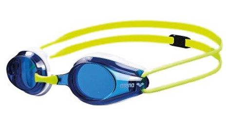 Arena tracks junior zwembril blauw/wit/geel kinderen 6-12 jaar