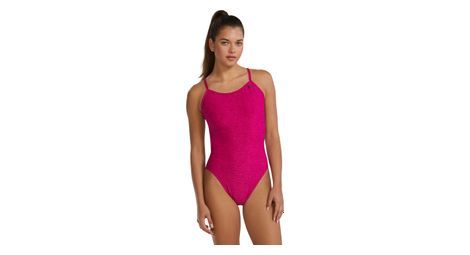 Tyr Durafast Elite Cutoutfit Lapped Badeanzug Pink Women