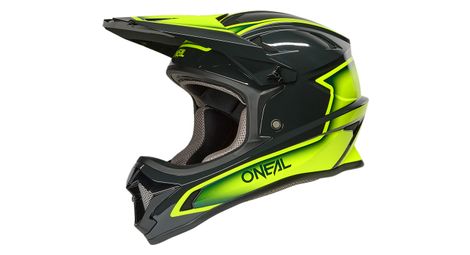 O'Neal Sonus Slick Integral Casco grigio/giallo fluorescente