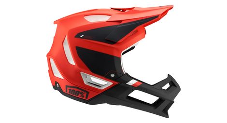 Casque intégral 100% trajecta fidlock cargo rouge