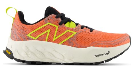 New balance fresh foam x hierro v8 rojo amarillo zapatillas trail mujer