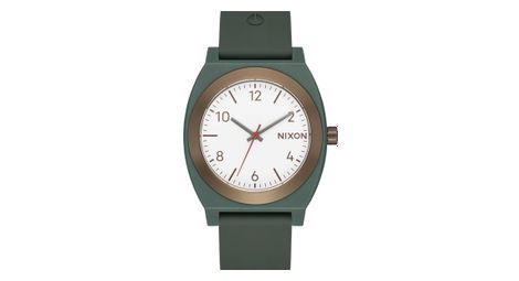Nixon time teller unisex watch opp green