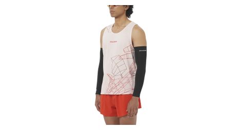 Camiseta sin mangas Salomon S/Lab Speed rosa para hombre