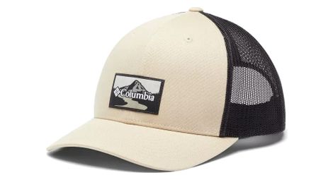 Casquette columbia mesh snap back beige unisex