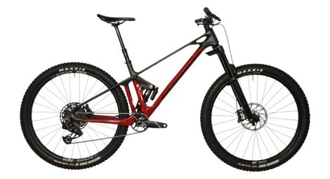 VTT Tout-Suspendu Mondraker Foxy Carbon R Sram GX AXS Eagle 12V 29'' Rouge Gris Carbon 2022 T.M 168/180cm - Produit Reconditionné