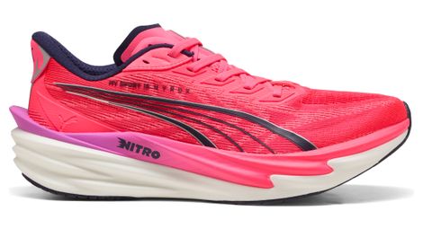 Zapatillas de running Puma Deviate Nitro 4 Hyrox Rosa para hombre